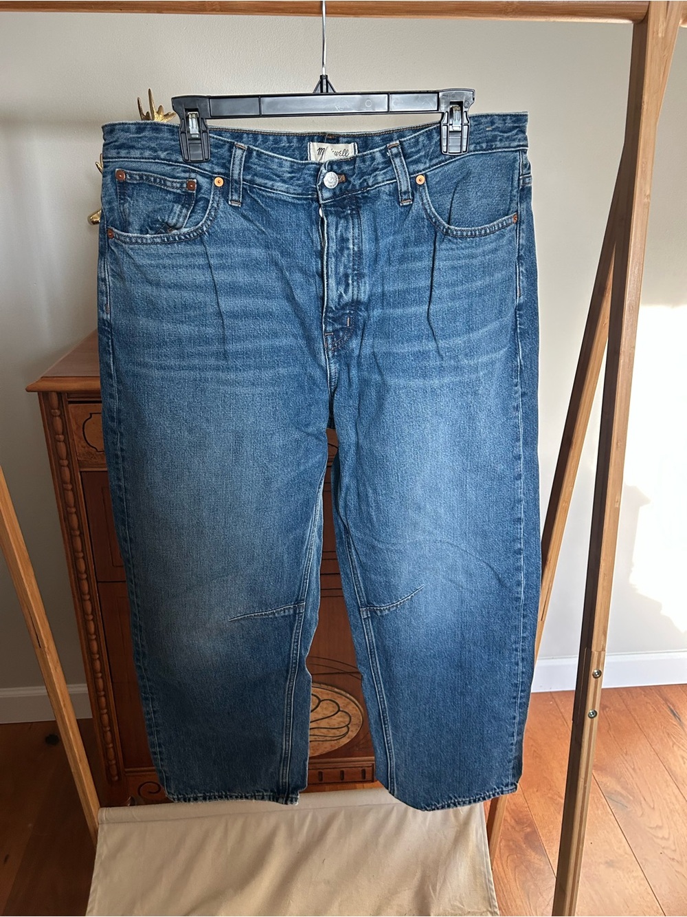 Madewell Women’s Classic Indigo Barrel Jeans